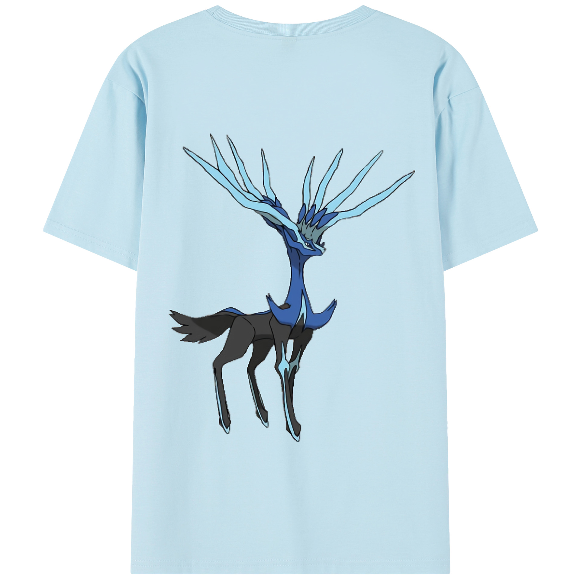 （画像用） ポケットモンスター Pokémon 綿100％半袖Tシャツ（背面プリント）